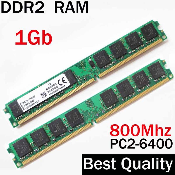 Ram PC DDR2 1GB/800 Kingston N