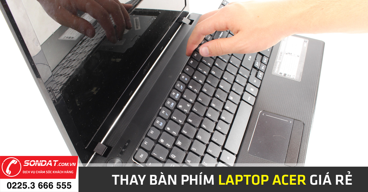 thay bàn phím laptop Acer giá rẻ