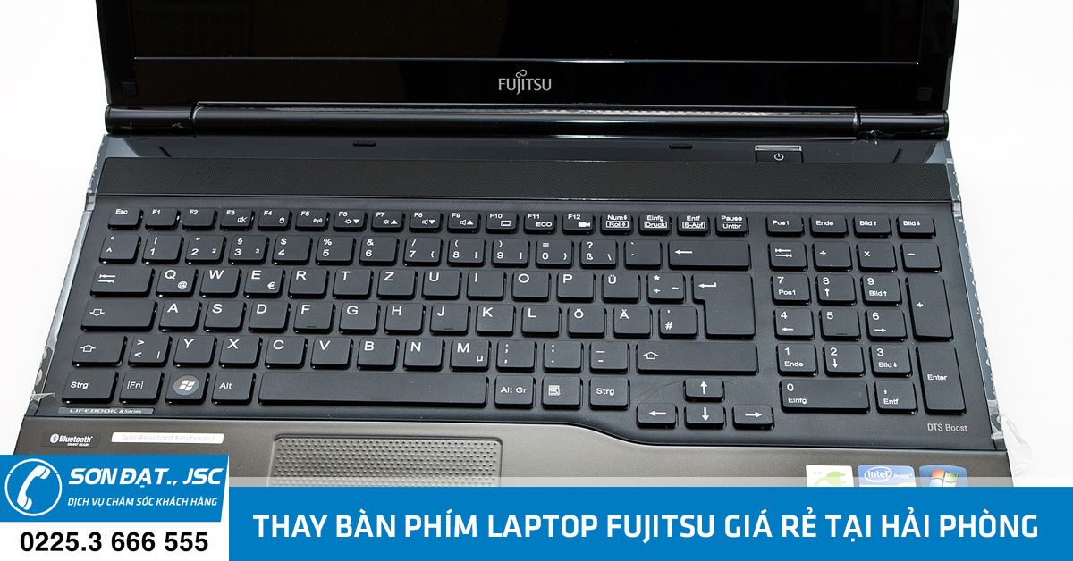 thay bàn phím laptop fujitsu