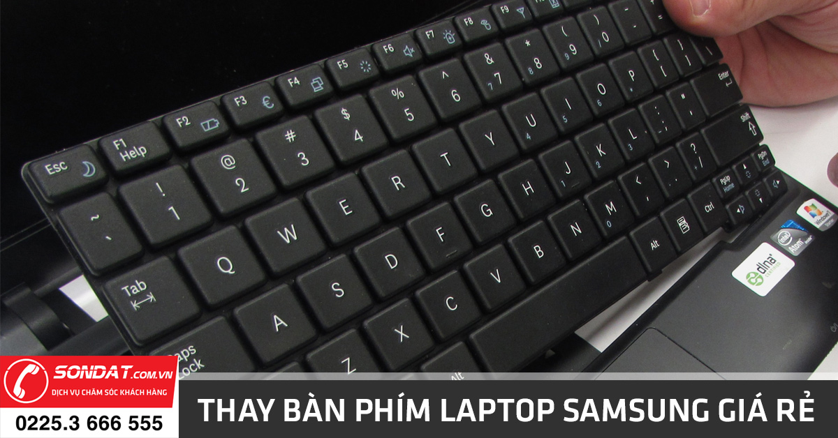 thay bàn phím laptop samsung giá rẻ