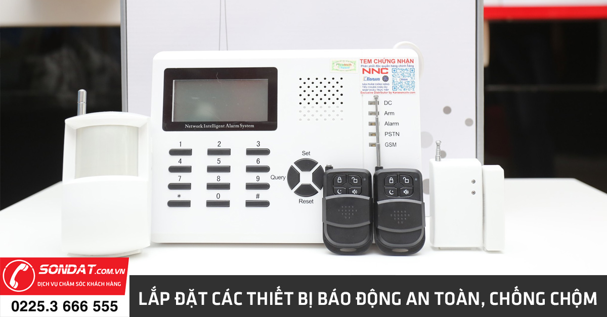 thiết bị báo động an toàn