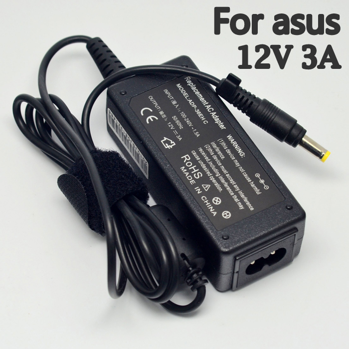 Adapter Notebook Asus 12V - 3A chân tròn nhỏ