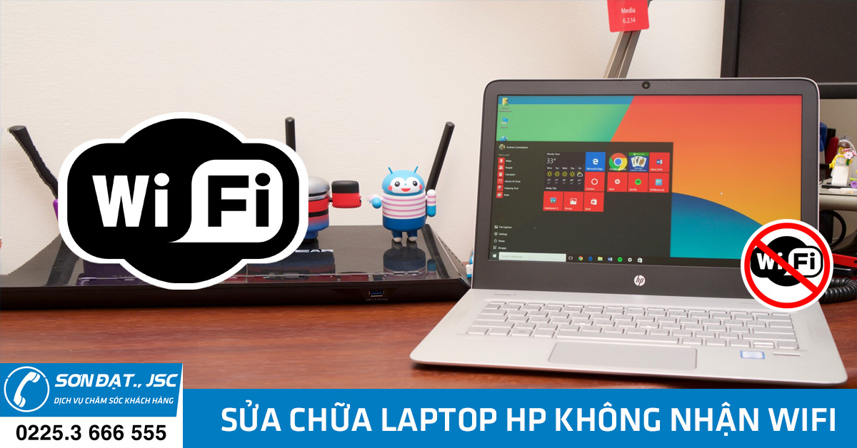 sửa laptop HP hỏng wifi