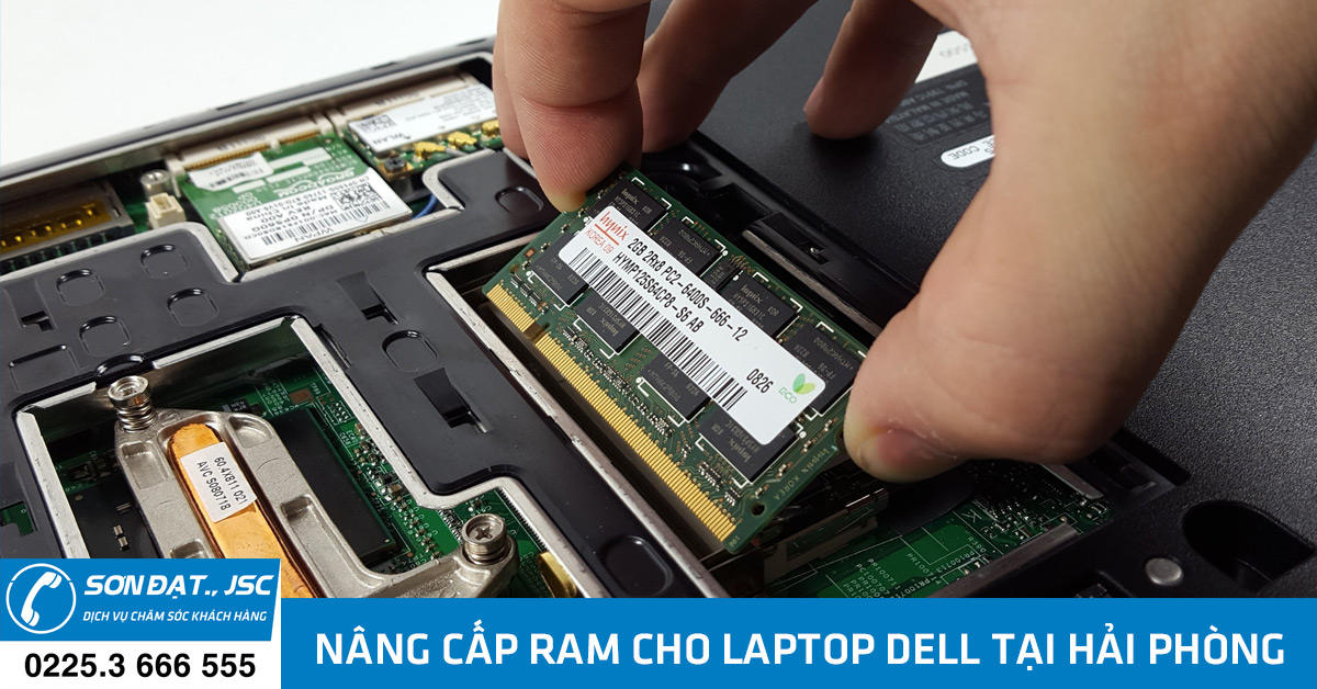 nâng cấp ram cho laptop dell