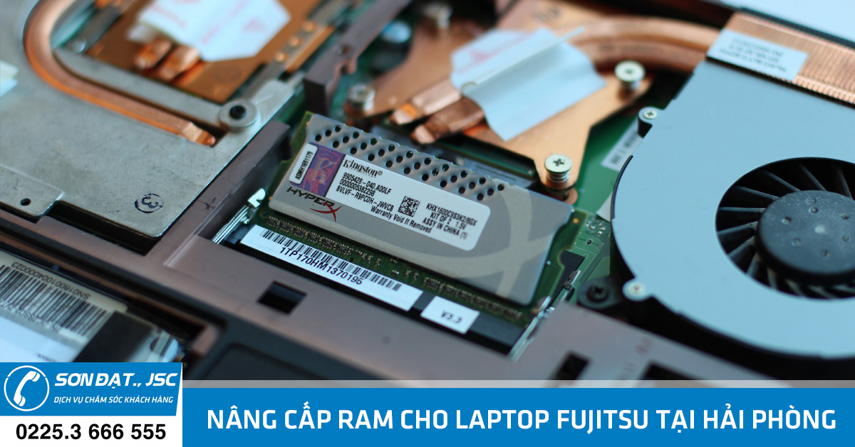 nâng cấp ram cho laptop fujitsu