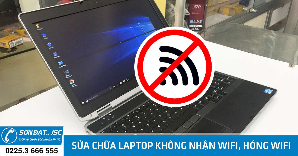 sửa chữa laptop bị hỏng wifi