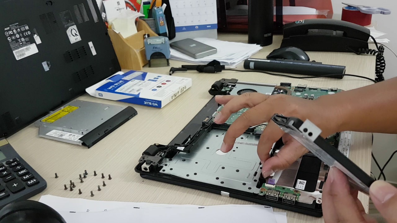 thay ổ cứng ssd cho laptop hp