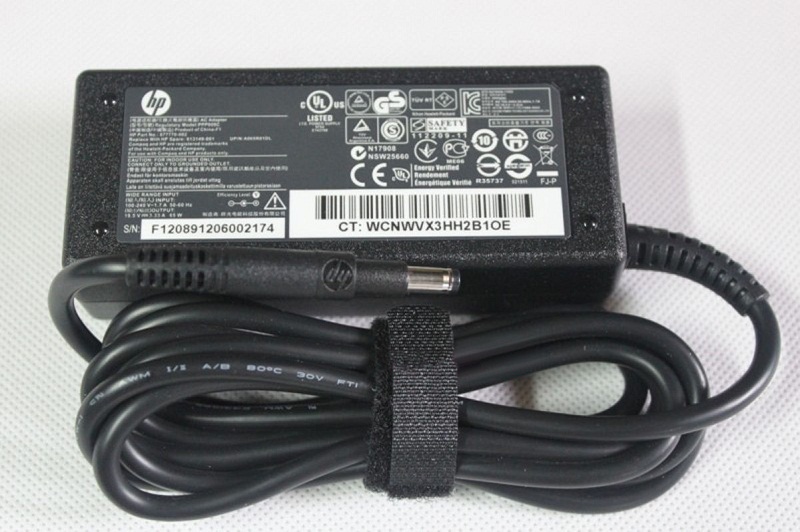 Adapter Notebook HP 19V - 4.74A chân 2 khấc Zin