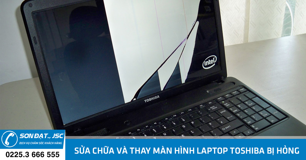 sửa chữa, thay màn hình laptop toshiba