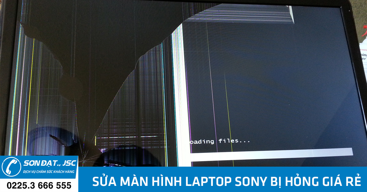 sửa chữa màn hình laptop Sony bị hỏng