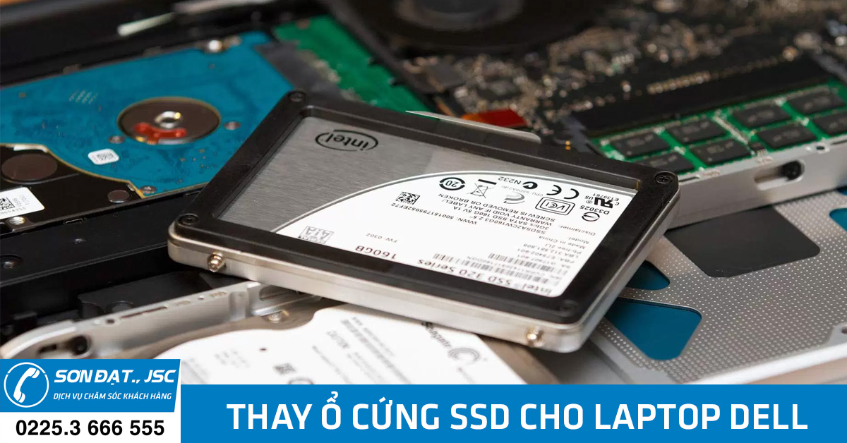 thay ổ cứng cho laptop dell