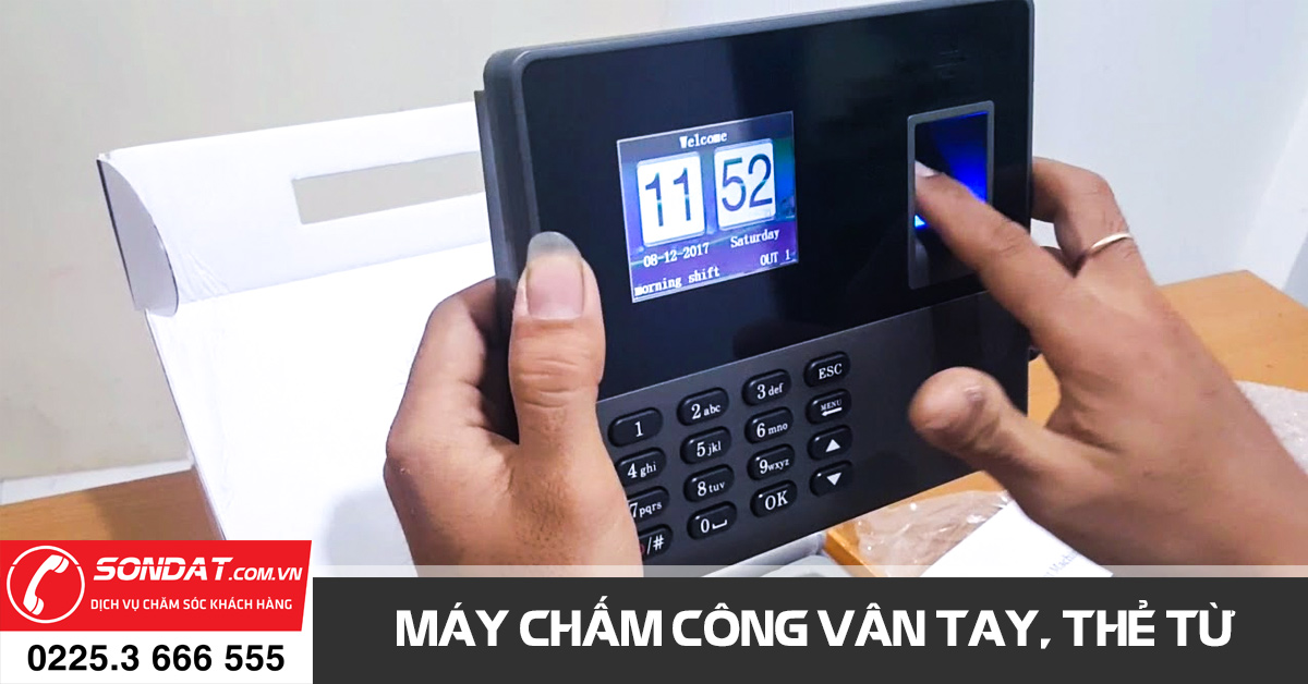 máy chấm công