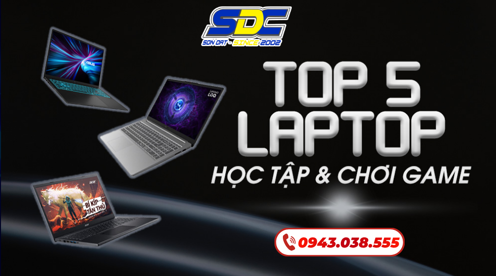 TOP 10 mẫu laptop tốt nhất 2026 đáng sở hữu nhất