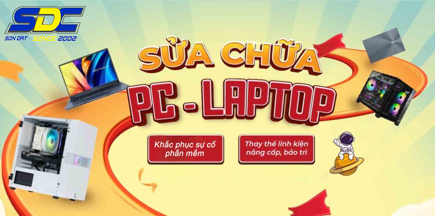 Sửa máy tính/Laptop uy tín, giá rẻ, lấy ngay tại Hải Phòng | Sơn Đạt., JSC