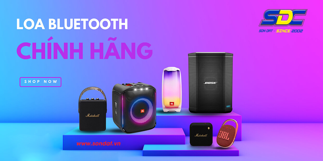 Âm Thanh Chuẩn – Phong Cách Hiện Đại: Loa Bluetooth Chính Hãng Từ SONDAT.,JSC