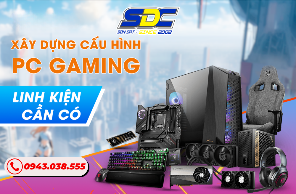 Dịch Vụ Lắp PC Theo Yêu Cầu – Game, Đồ Họa, Stream Đều Chiến Mượt!