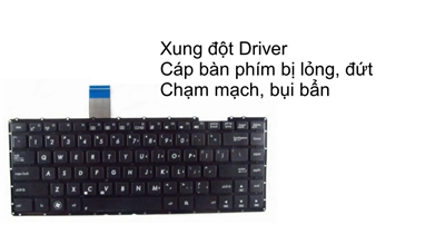 Lỗi keyboard laptop Asus phải làm gì để khắc phục?