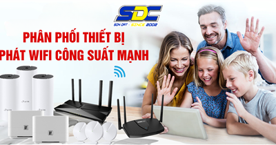 Phân Phối Thiết Bị Phát WiFi Công Suất Mạnh – Cho Quán Game, Khách Sạn