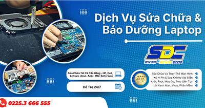 Dịch Vụ Sửa Laptop Hải Phòng – Nhanh Chóng, Giá Hợp Lý