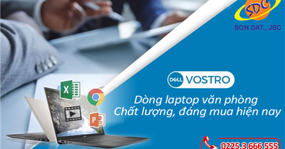 Top laptop Dell Vostro chất lượng, mạnh mẽ, đáng mua nhất 2023