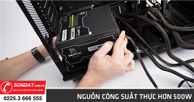 Nguồn công suất thực 500w giá rẻ tại Hải Phòng - Máy tính Sơn Đạt