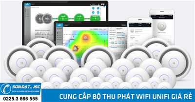 Cung cấp bộ thu phát Wifi Unifi giá rẻ tại Hải Phòng