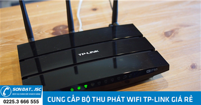 Cung cấp bộ thu phát Wifi TP-Link giá rẻ tại Hải Phòng