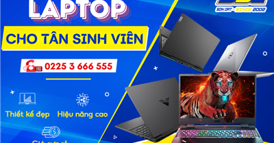 Những mẫu laptop cực chất dành cho tân sinh viên 2024