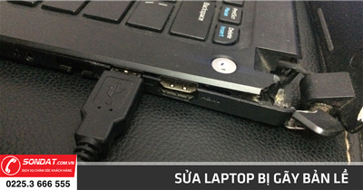 Laptop bị gãy bản lề, hãy đến bệnh viện máy tính Sơn Đạt