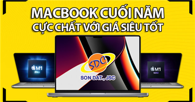 Đừng bỏ lỡ những mẫu Macbook cực chất với giá siêu tốt dịp cuối năm!