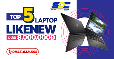TOP 5 laptop Cũ Chất Lượng Cao – Giải Pháp Tiết Kiệm Cho Người Đi Làm