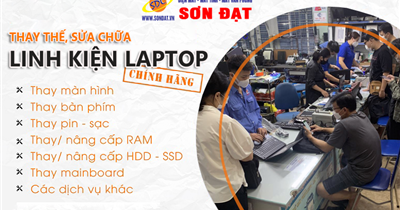 Ở đâu thay thế, sửa chữa linh kiện laptop chuyên nghiệp, uy tín Hải Phòng?