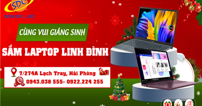 Cùng vui Giáng Sinh- Sắm laptop linh đình tại Sơn Đạt.,JSC