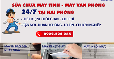 Sửa chữa máy văn phòng nhanh, chất lượng, gọi là có mặt 24/7