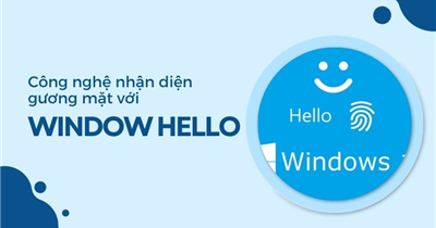 Tìm hiểu công nghệ nhận diện gương mặt với Windows Hello trên laptop