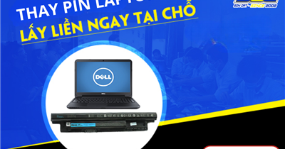Thay Pin Laptop Chính Hãng Hải Phòng – Giải Pháp Cho Máy Nhanh Hết Pin