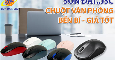 Những con chuột văn phòng bền bỉ, mượt mà, giá tốt tại Sơn Đạt.,JSC