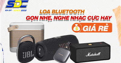 TOP5 loa bluetooth gọn nhẹ, giá rẻ, đáng mua nhất 2024