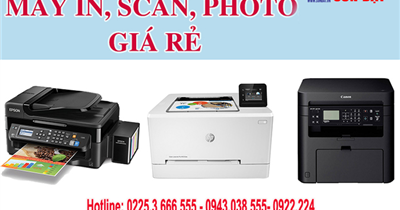 Điểm qua một số máy in Scan photo giá rẻ, chính hãng HP, Canon, Espon