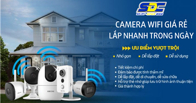 Camera Wifi Giá Rẻ – Lắp Nhanh Trong Ngày, Hỗ Trợ Cài Đặt