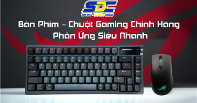 Bàn Phím – Chuột Gaming Chính Hãng – Phản Ứng Siêu Nhanh