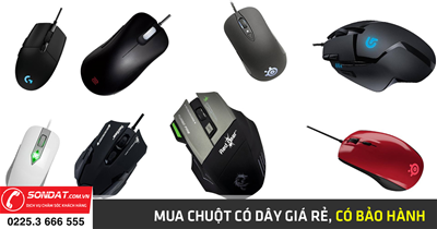 Mua chuột có dây giá rẻ, có bảo hành tại Máy tính Sơn Đạt