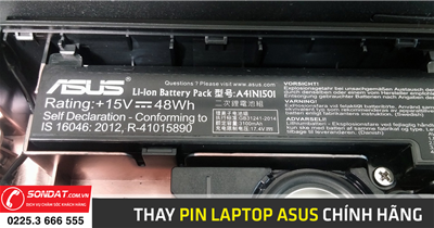 Thay pin laptop Asus chính hãng tại Hải Phòng - Sơn Đạt Computer