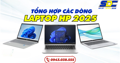 Tổng Hợp Các Dòng Laptop HP 2025 – Chọn Dòng Nào Đáng Mua Nhất?
