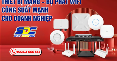 Thiết Bị Mạng – Bộ Phát Wifi Công Suất Mạnh Cho Doanh Nghiệp