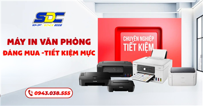 Máy In Văn Phòng Đáng Mua – Tiết Kiệm Mực, In Ổn Định