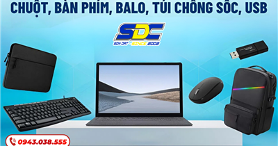 Phụ Kiện Laptop Chính Hãng – Chuột, Bàn Phím, Túi Chống Sốc