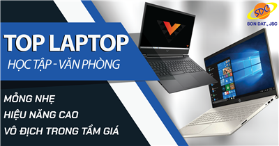 Những mẫu laptop học tập- văn phòng giá tốt, đáng mua nhất 2023