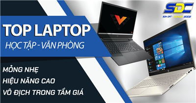 Những mẫu laptop giá rẻ, hiệu năng ổn định cho dân văn phòng 2024