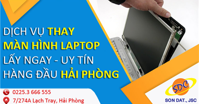 Màn hình laptop bị lỗi, hỏng? Đến ngay Sơn Đạt.,JSC sửa chữa lấy ngay, uy tín